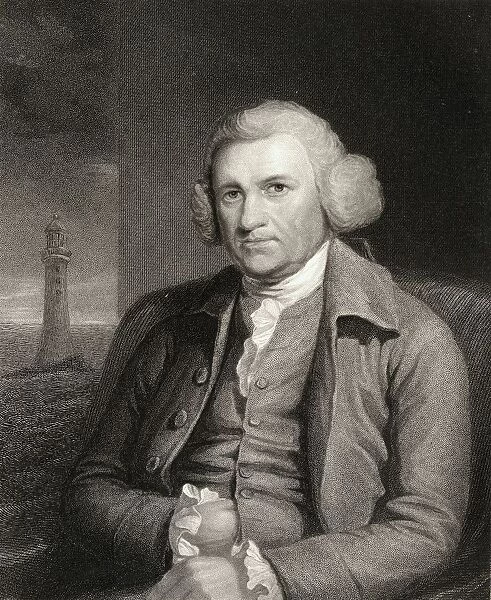 John Smeaton 1724-1792 English Mechanical Engineer And An Eminent Physicist Founder Of The Civil Engineering Profession In Great Britain. From The Book 'Gallery Of Portraits'Published London 1833