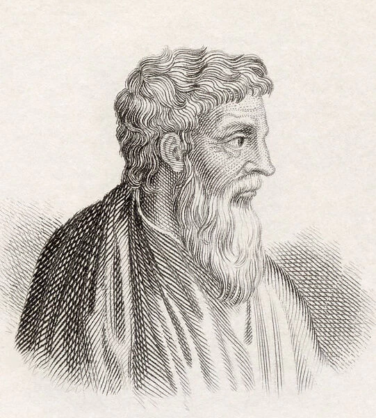Pedanius Dioscorides, C. 40 To 90Ad. Greek Physician, Pharmacologist And Botanist. From Crabbs Historical Dictionary Published 1825