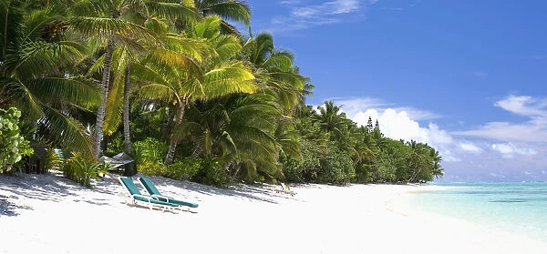 Pristine Beach; Rarotonga, Cook Islands