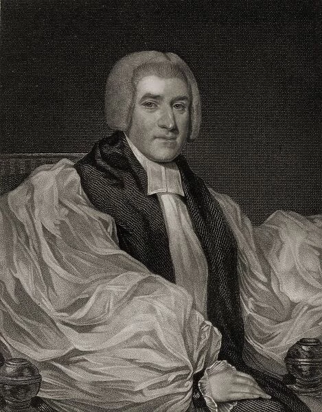 Reverend William Carey, 1769-1846. Lord Bishop Of Exeter, 1820 And Bishop Of St. Asaph 1830-1846. Engraved By T. A. Dean After S. W. Reynolds. From The Book 'National Portrait Gallery Volume I'Published 1830