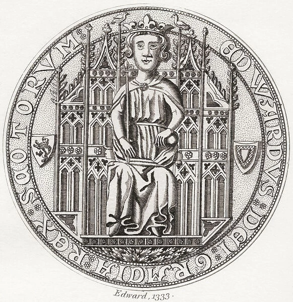 Seal Of Edward Balliol, C. 1283