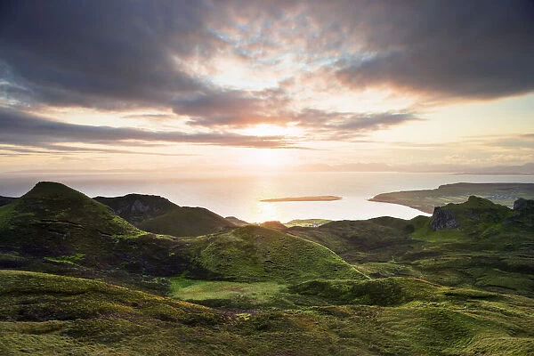 Sunrise over Moorland, Isle of Skye, Scotland