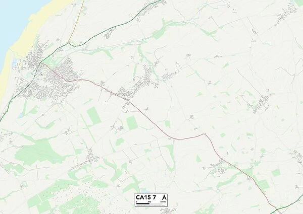 Allerdale CA15 7 Map
