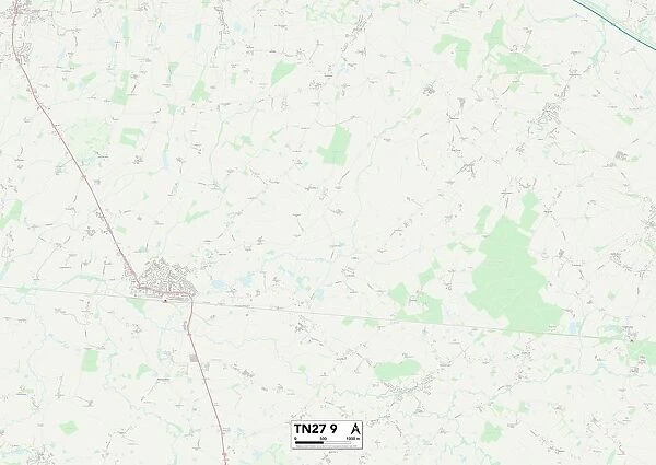 Ashford TN27 9 Map. Postcode Sector Map of Ashford TN27 9