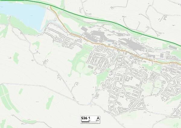 Barnsley S36 1 Map
