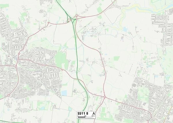 Basildon SS11 8 Map