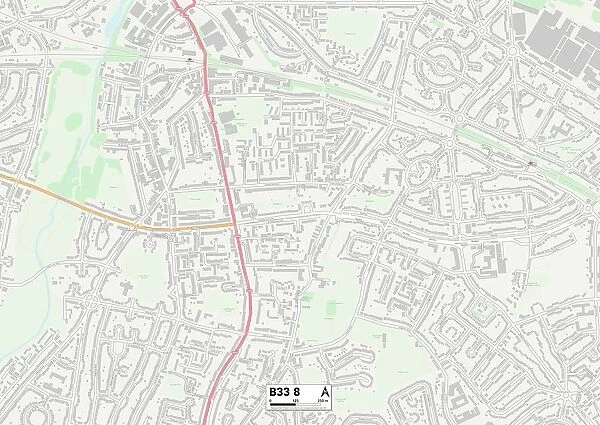 Birmingham B33 8 Map