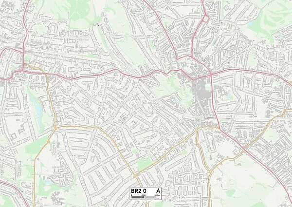 Bromley Br2 0 Map 19965884 