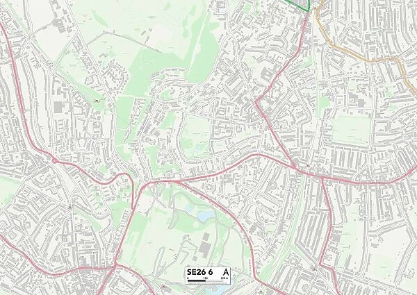 Bromley SE26 6 Map