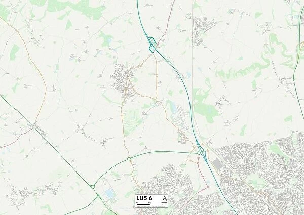 Central Bedfordshire LU5 6 Map