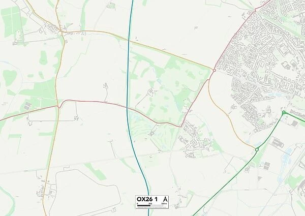 Cherwell OX26 1 Map