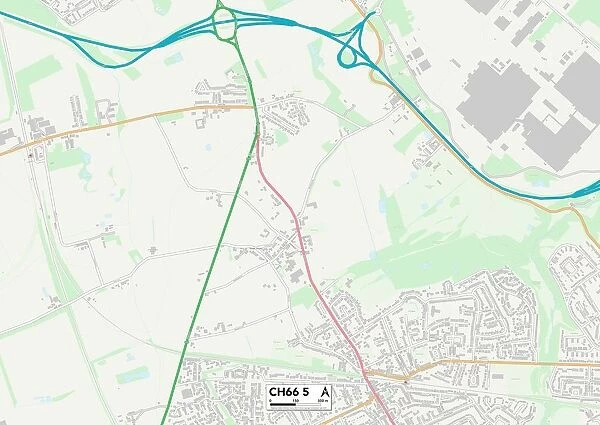 Cheshire West and Chester CH66 5 Map