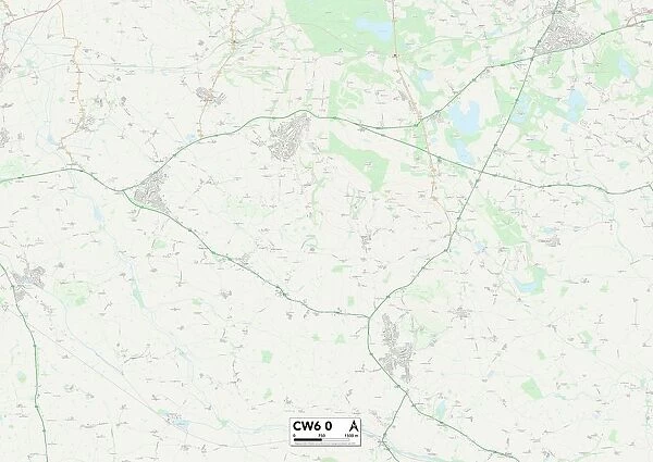 Cheshire West and Chester CW6 0 Map
