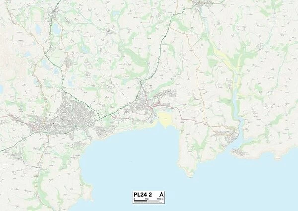 Cornwall PL24 2 Map