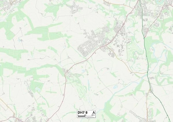 County Durham DH7 8 Map