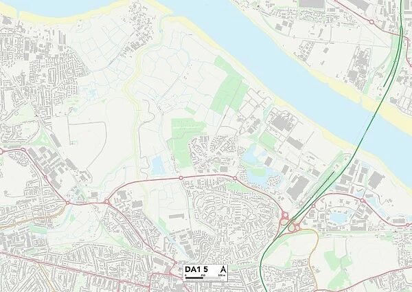 Dartford DA1 5 Map