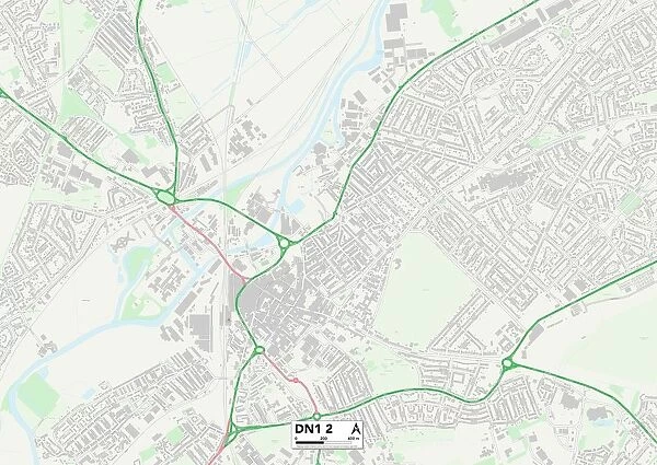 Doncaster DN1 2 Map