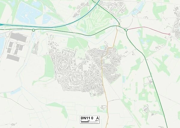 Doncaster DN11 0 Map