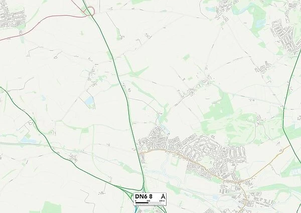 Doncaster DN6 8 Map