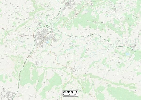 East Hampshire GU31 5 Map