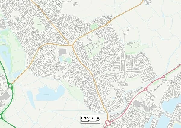 Eastbourne BN23 7 Map
