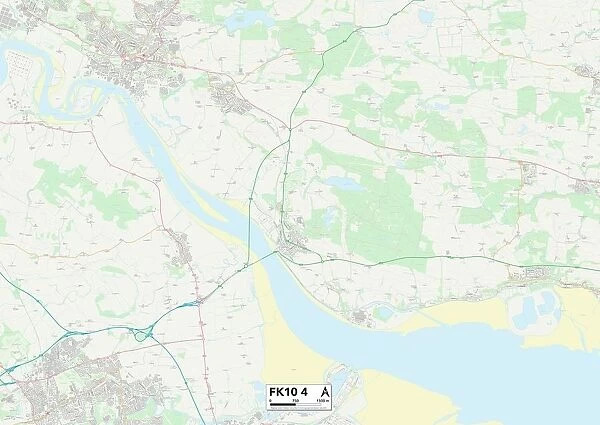Falkirk FK10 4 Map. Postcode Sector Map of Falkirk FK10 4