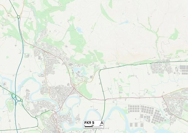 Falkirk FK9 5 Map