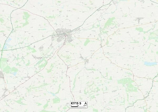 Fife KY15 5 Map. Postcode Sector Map of Fife KY15 5
