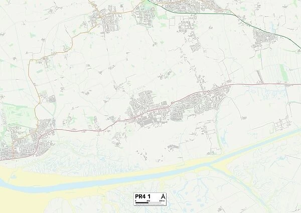 Fylde PR4 1 Map