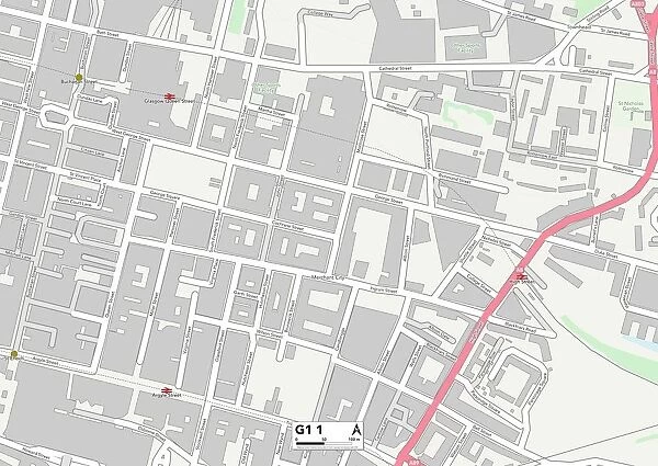 Glasgow G1 1 Map