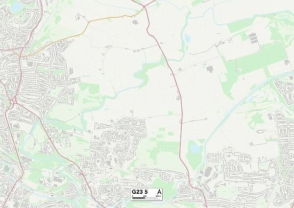 Glasgow G23 5 Map