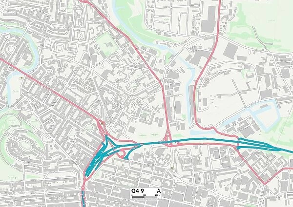 Glasgow G4 9 Map