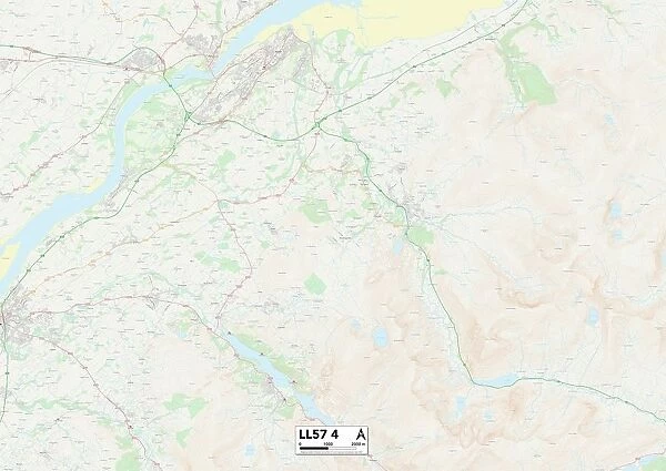 Gwynedd LL57 4 Map
