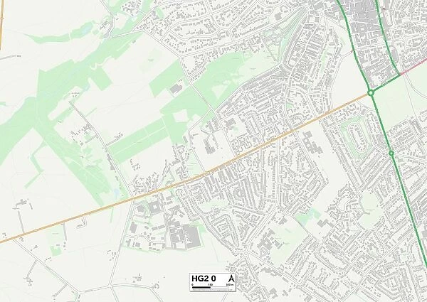 Harrogate HG2 0 Map. Postcode Sector Map of Harrogate HG2 0