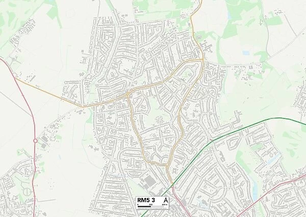 Havering RM5 3 Map