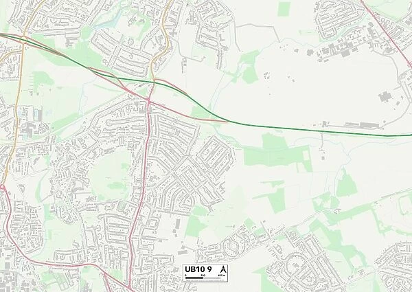 Hillingdon UB10 9 Map