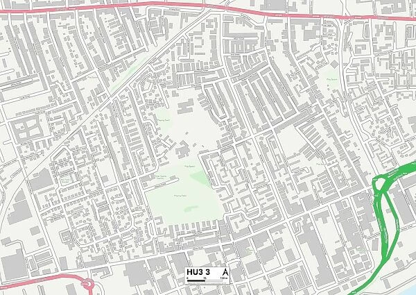 Kingston upon Hull HU3 3 Map