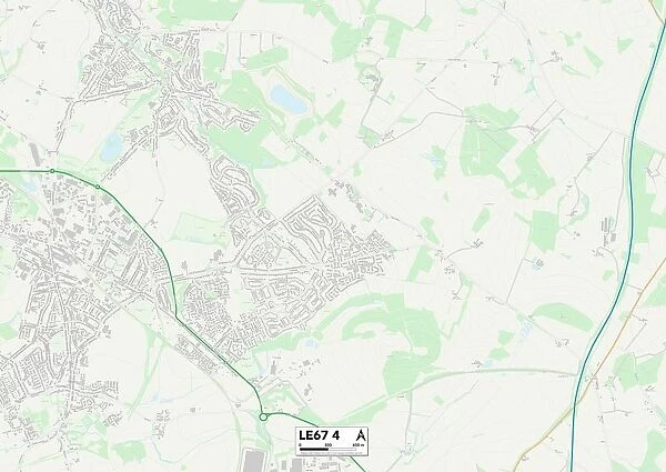 Leicester LE67 4 Map