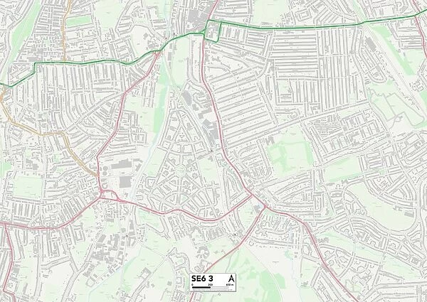 Lewisham SE6 3 Map