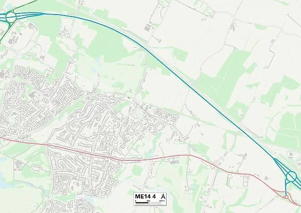 Maidstone ME14 4 Map