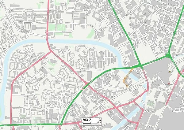 Manchester M3 7 Map