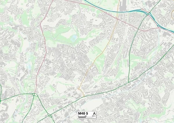 Manchester M40 5 Map