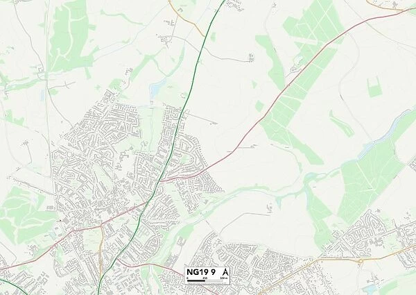 Mansfield NG19 9 Map