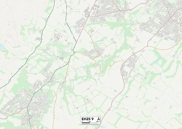 Midlothian EH25 9 Map