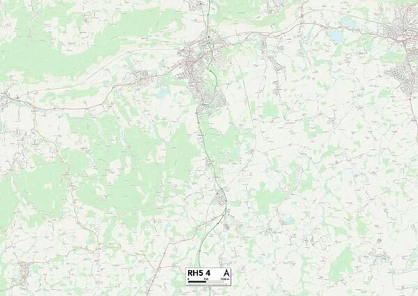 Mole Valley RH5 4 Map