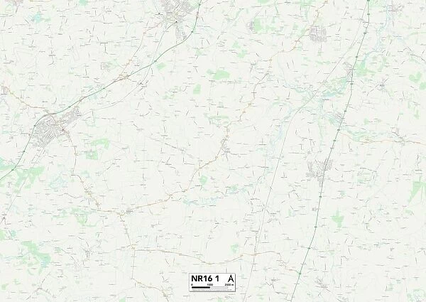 Norfolk NR16 1 Map