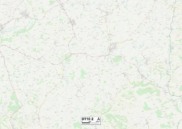 North Dorset DT10 2 Map