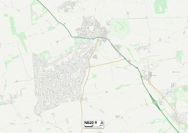 Northumberland NE20 9 Map