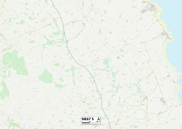 Northumberland NE67 5 Map