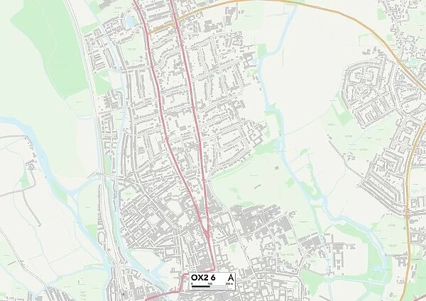 Oxford OX2 6 Map